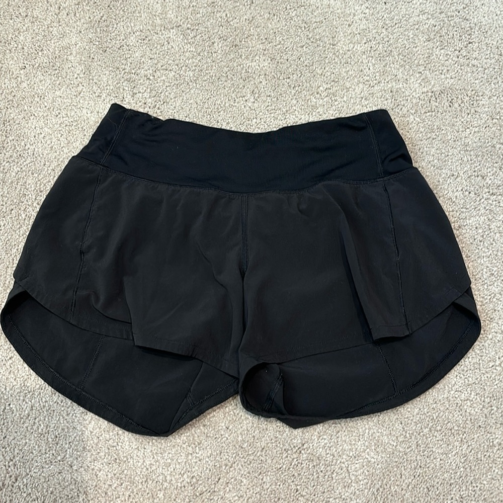 Lululemon black speed ups - Picture 1 of 2